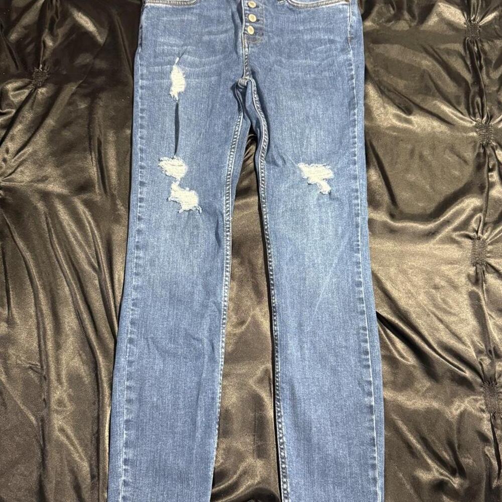 Free people vintage blue denim